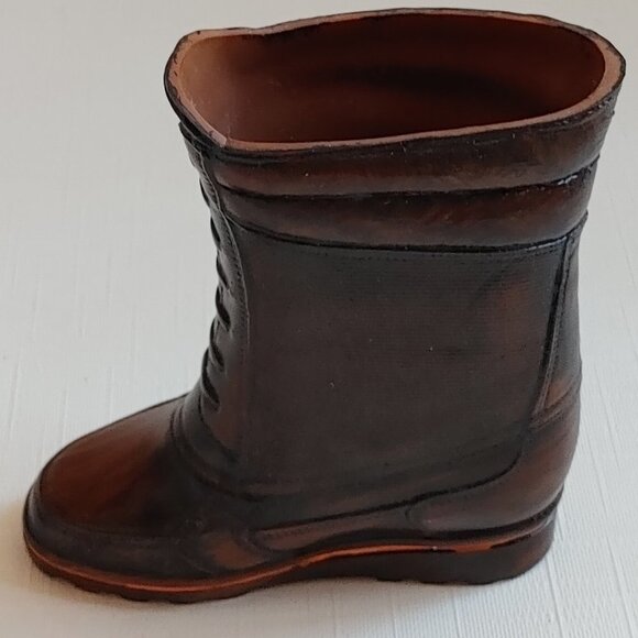 CARLAW FOOTWEAR Sample Rubber Boot Mini 4.5" tall - Picture 2 of 6